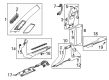 Cadillac Door Moldings Diagram - 84962615