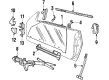 Chevy Cavalier Weather Strip Diagram - 12360576