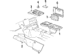 Chevy Corvette Center Console Base Diagram - 10175510