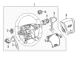 GMC Yukon Steering Wheel Diagram - 23215009