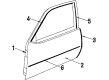Cadillac Cimarron Side View Mirrors Diagram - 20623213
