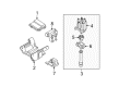 Buick Distributor Cap Diagram - 10477182