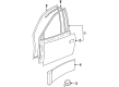 Cadillac Catera Door Seal Diagram - 24463068