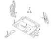 Chevy Tracker Floor Pan Diagram - 91176863