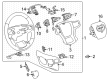 GMC Yukon XL Steering Wheel Diagram - 84945914