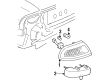 Buick LeSabre Tail Light Diagram - 19169007