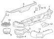 GMC Sierra 1500 Bumper Diagram - 84874270