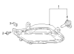 Buick Fog Light Bulb Diagram - 13503368