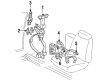 1998 Cadillac DeVille Seat Belt Diagram - 12530781