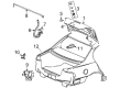 Pontiac Liftgate Hinge Diagram - 22614643