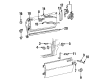 Pontiac Firebird Door Latch Assembly Diagram - 16638343