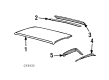 GMC Caballero Door Seal Diagram - 20154104