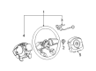 2005 Chevy Malibu Steering Wheel Diagram - 15806429