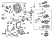 Buick HVAC Control Module Diagram - 42761444