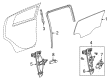 Chevy Sonic Door Seal Diagram - 42550303