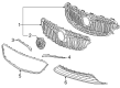 Buick Envision Emblem Diagram - 09056279