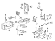 Chevy Impala Limited Cup Holder Diagram - 88995542