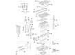 Cadillac Head Gasket Diagram - 12629404