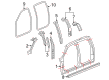 GMC Sierra 2500 HD Door Seal Diagram - 22766400