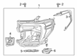 GMC Sierra 1500 Headlight Diagram - 85535171