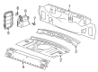 2015 Cadillac ATS Floor Pan Diagram - 23455208