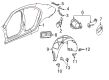 2014 Chevy Malibu Fuel Filler Housing Diagram - 22943832
