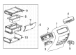 Cadillac Center Console Base Diagram - 84989198
