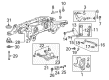 Saturn Control Arm Diagram - 23347603