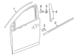 Chevy Volt Door Moldings Diagram - 84195656