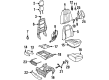 Oldsmobile Silhouette Seat Cushion Pad Diagram - 88955596