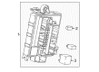 GMC Acadia Fuse Box Diagram - 84092956