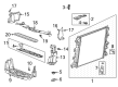 Cadillac Radiator Diagram - 85535176