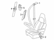 GMC Seat Belt Diagram - 19330948