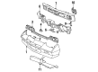 Chevy Camaro Bumper Diagram - 16503478