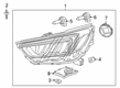 Buick Encore Headlight Diagram - 42771352