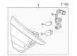 Buick Tail Light Diagram - 22985776