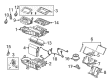 Pontiac Grand Prix HVAC Control Module Diagram - 22754990