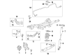 Buick Sway Bar Bracket Diagram - 13281786