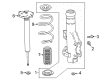 2018 Chevy Camaro Shock Absorber Diagram - 84331747