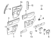Oldsmobile Power Window Switch Diagram - 15686634