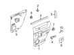 Hummer Door Moldings Diagram - 10392664