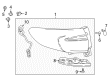 Buick Enclave Tail Light Diagram - 84528835