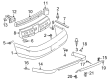 Chevy Monte Carlo Bumper Diagram - 89025787