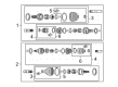 Pontiac G3 CV Joint Diagram - 96391551