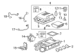 Cadillac Intercooler Diagram - 12604853