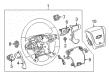 GMC Yukon Steering Wheel Diagram - 84483797