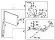 Cadillac CT4 A/C Compressor Diagram - 84441372