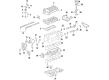 Hummer Oil Pan Diagram - 12600497