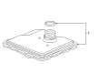 Chevy Volt Automatic Transmission Filter Diagram - 24246687