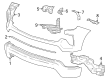 Chevy Silverado 1500 LTD Bumper Diagram - 85638716